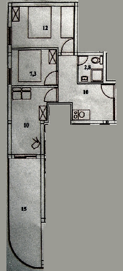 APARTMENTS 2+2+4 - Foto - Galery - Photo - Apartmani Matej, Neum, Tiha Luka, Adriatic See - Rooms, Apartments, Zimmer
